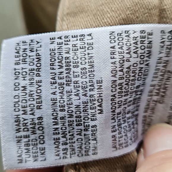 Levi Dockers khaki tan flat front pants 34 x 30 - Picture 8 of 8